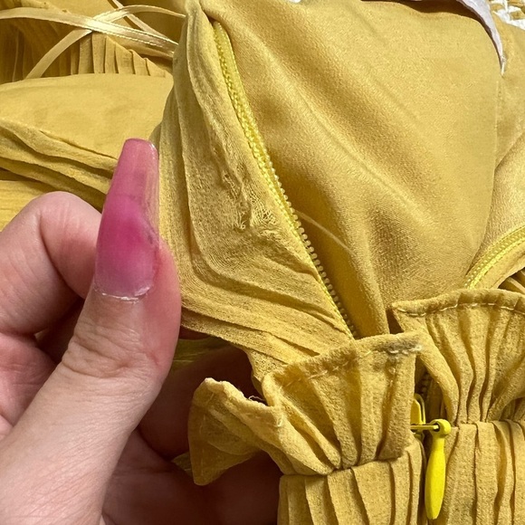 Keepsake Skylines Playsuit in Golden Yellow Small - Picture 8 of 9